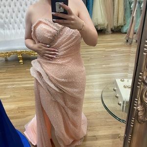 Evening gown sized to fit 6
